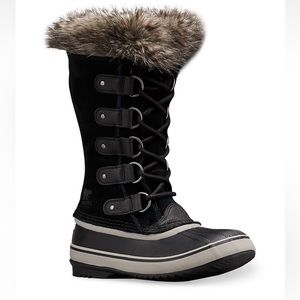 Sorel Joan of Arctic Suede & Faux-Fur Snow Boots